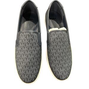 Michael Kors Keaton mens 11.5 loafer classic round toe blue